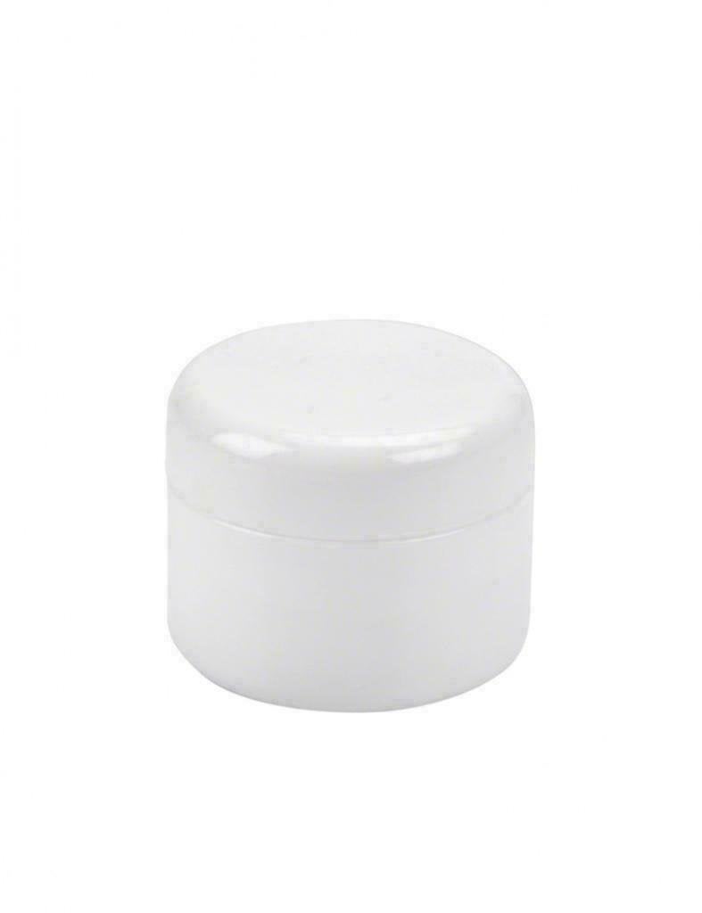 2 +1 Gratis - Acryl Potje / Gel Potje 5 ml Wit - 2x Sluiting, Wit, Nieuw, Ophalen of Verzenden, Handen en Nagels