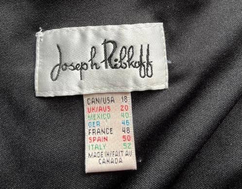 Joseph Ribkoff jurk maat 46 [DM], Zwart, Maat 46/48 (XL) of groter, Ophalen of Verzenden, Zo goed als nieuw