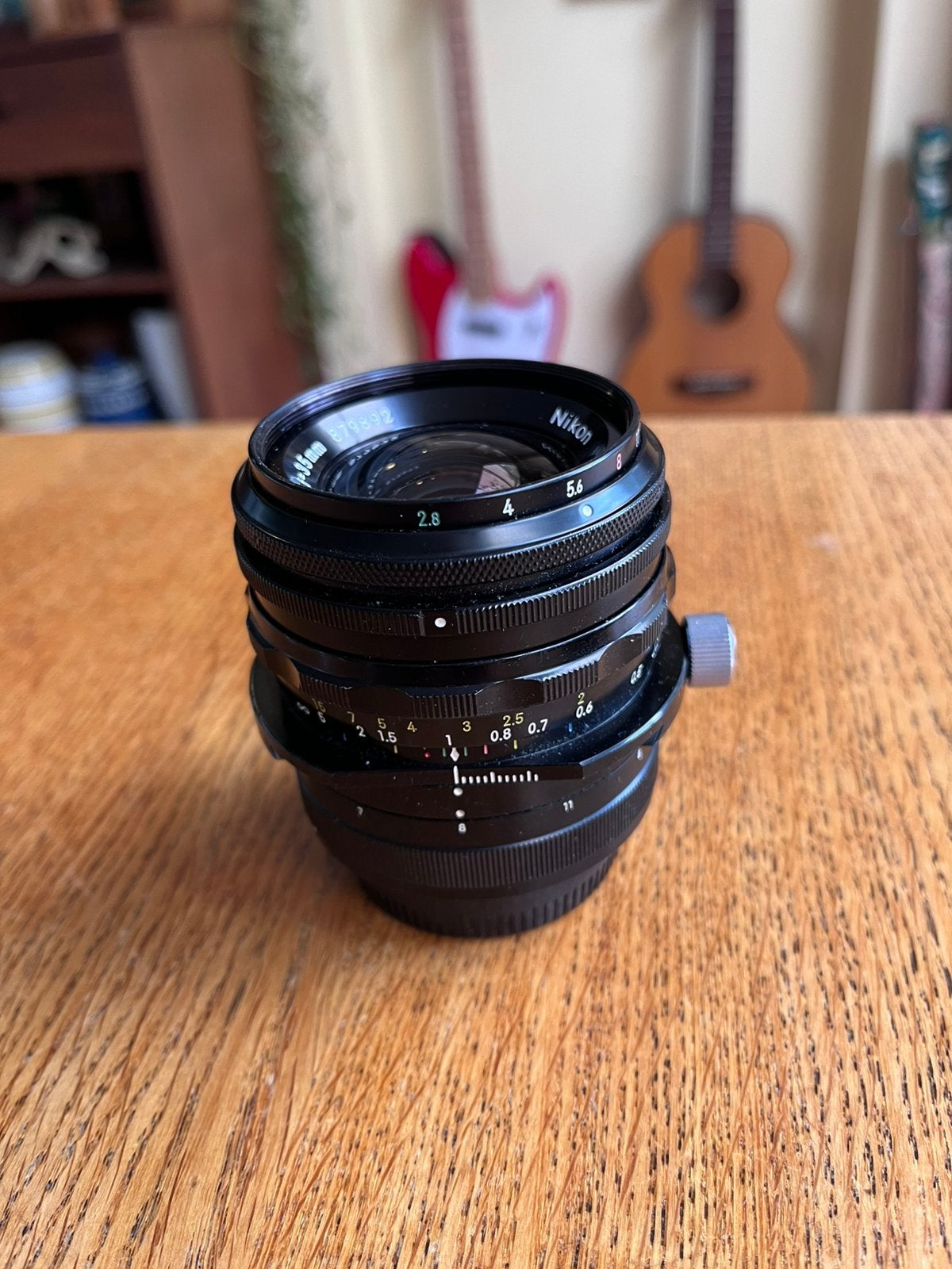 Nikon Nikkor PC 35mm  2.8, Ophalen, Zo goed als nieuw, Groothoeklens