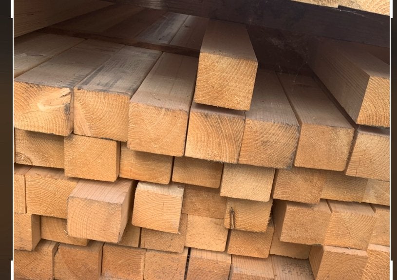 Aktie Ribben 58x67  5 meter lang plank 38x120, Minder dan 25 mm, Ophalen of Verzenden, Zo goed als nieuw, Plank