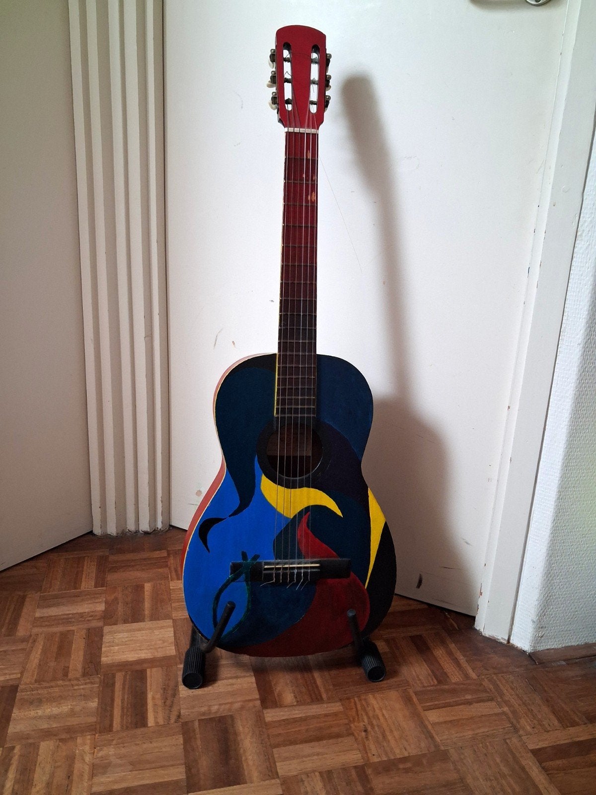 Spaanse Gitaar - Gebruikt met Nieuwe Snaren, Muziek en Instrumenten, Ophalen of Verzenden, Gebruikt, Klassieke of Spaanse gitaar
