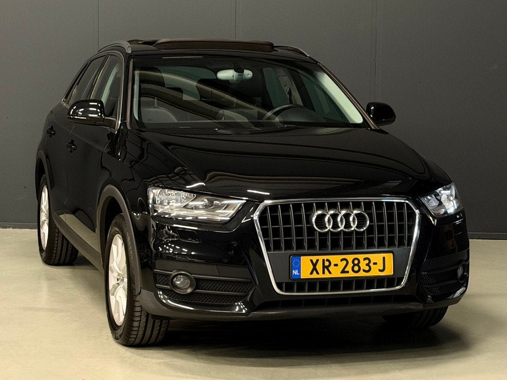 Audi Q3 1.4 TFSI Pro Line S PANORAMADAK/LEDER/NAVI/STOELVERW, Auto's, Audi, 730 kg, 4 cilinders, Zwart, Leder