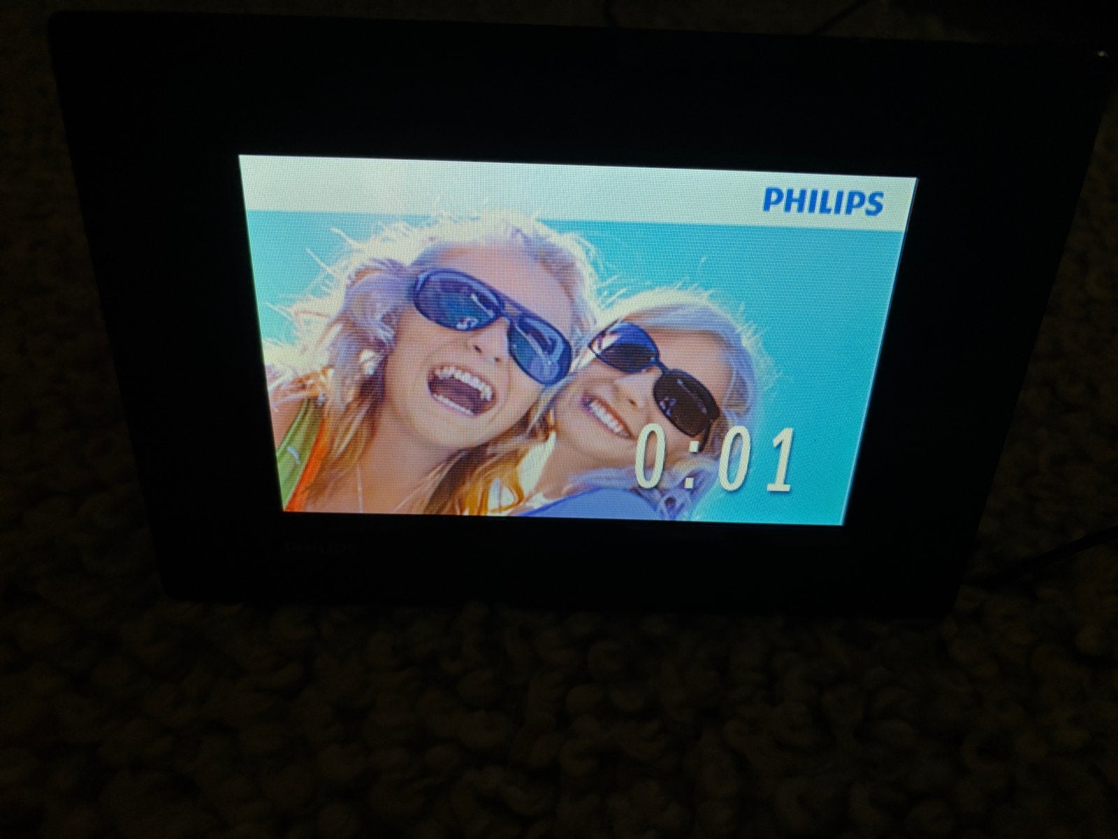 Philips Digitale Fotolijst SPP1307/10 - Zo goed als nieuw, Audio, Tv en Foto, Fotografie | Digitale fotolijsten, Ophalen of Verzenden