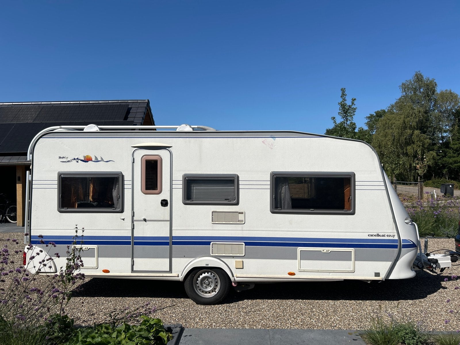 Hobby Excellent 495 UFe/De Luxe compleet met Dorema voortent, Rondzit, Hobby, Luifel, Particulier