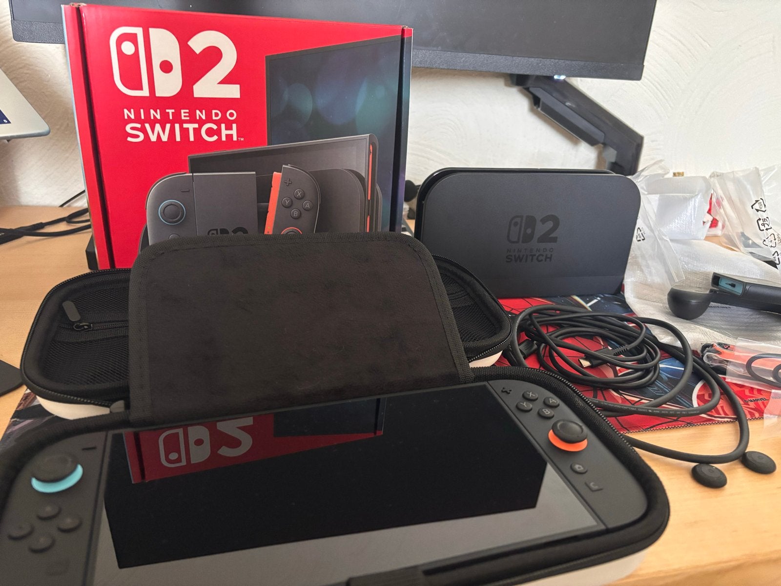 Nintendo Switch 2 met garantie en extra's, Ophalen, Met games, Met 2 controllers, Zo goed als nieuw