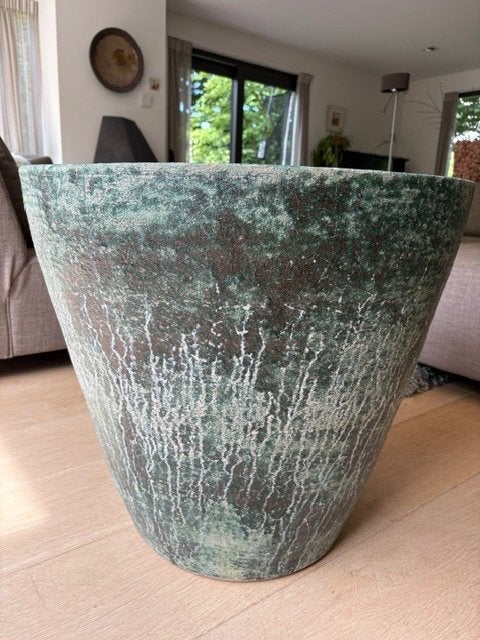Grote plantenpot voor binnen, Tuin en Terras, Ophalen, 40 cm of meer, Rond, Binnen