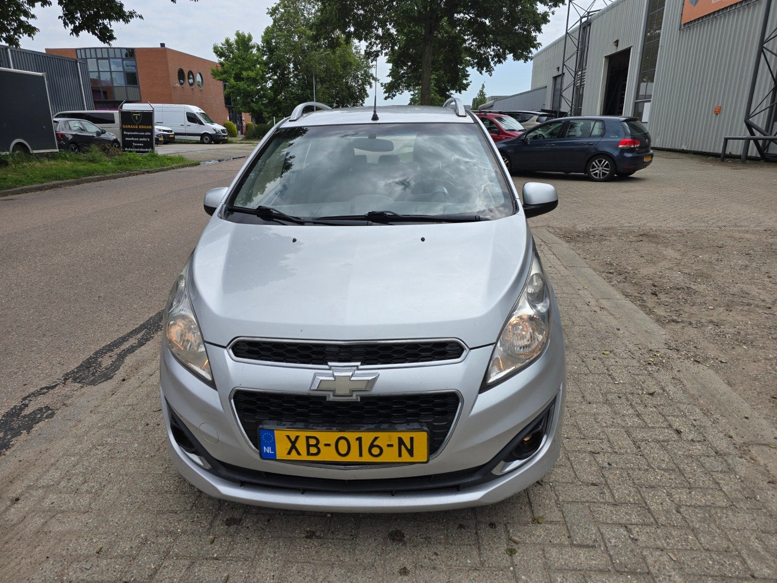 Chevrolet Spark 1.2 2014 Grijs, Auto's, Chevrolet, Voorwielaandrijving, 31 €/maand, 4 cilinders, Particulier