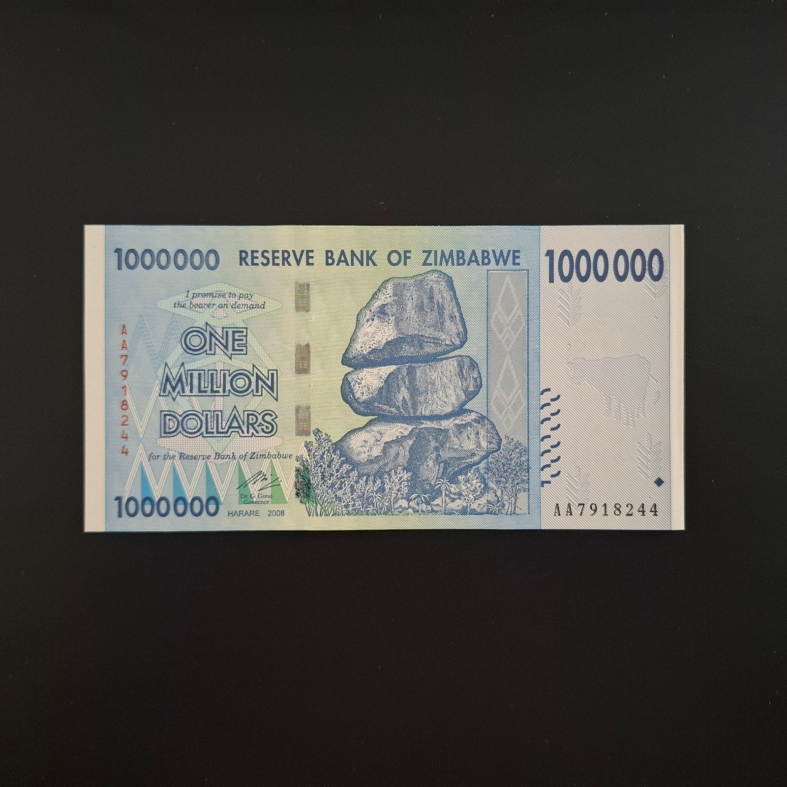 1000000 dollar Zimbabwe #054, Verzenden, Zimbabwe, Los biljet