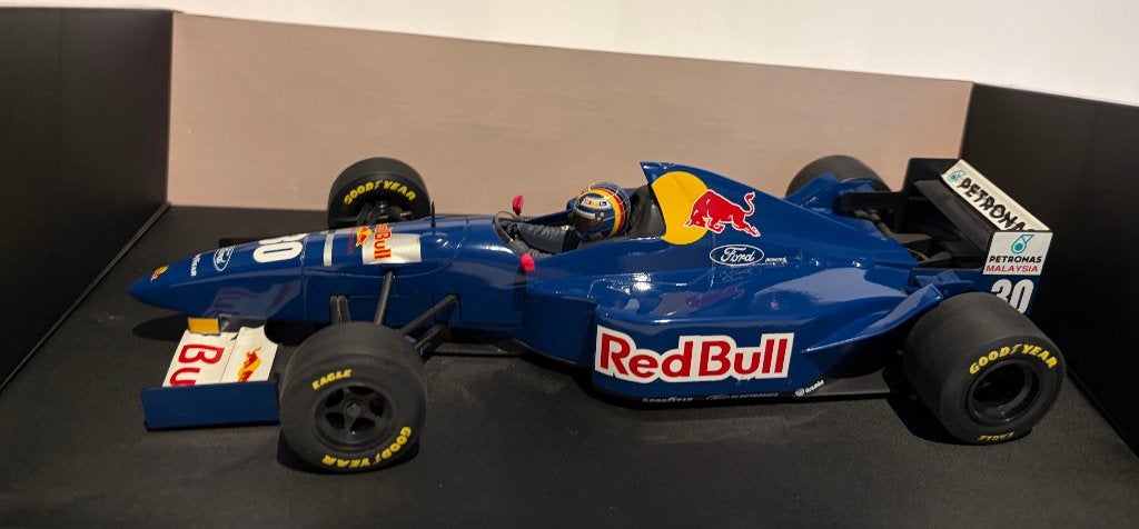 Heinz-Harald Frentzen 1995 1:18 Formule 1, Ophalen of Verzenden, Zo goed als nieuw, Auto, MiniChamps
