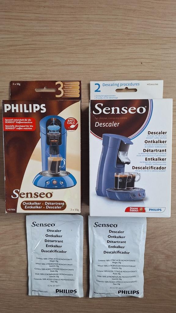 Senseo Ontkalker - Origineel Philips (7x 50g), Witgoed en Apparatuur, Onderdelen en Toebehoren, Ophalen of Verzenden, Nieuw