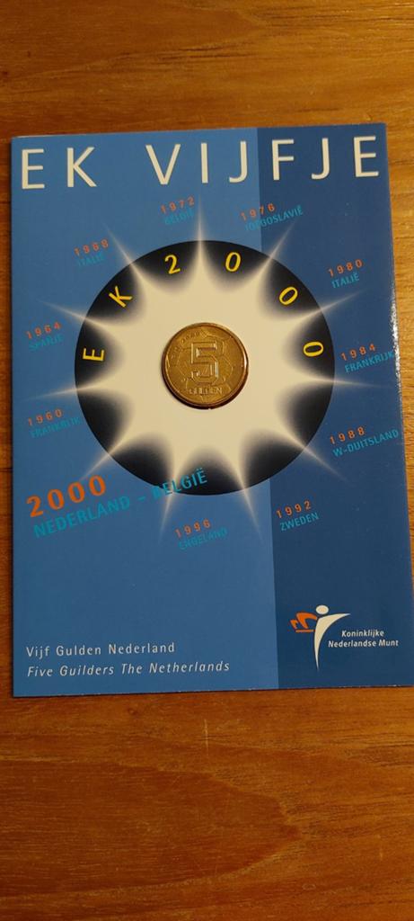 EK vijfje, Ophalen of Verzenden, Koningin Beatrix, 5 gulden