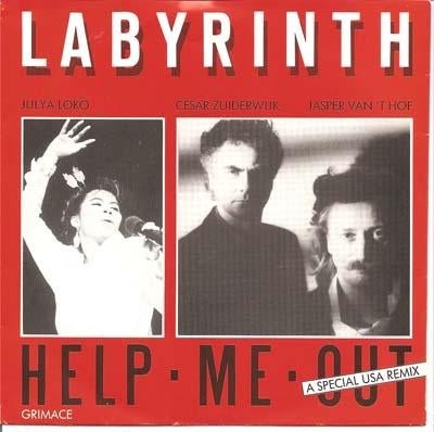 Cesar Zuiderwijk / Labyrinth - Help Me Out (ps) 7", Ophalen of Verzenden, Zo goed als nieuw, Pop