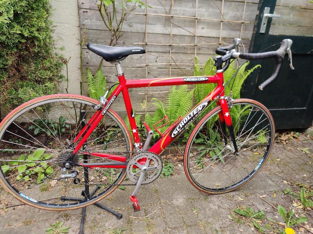 Scholten Racefiets - Shimano 105 - Framemaat 51, 28 inch, Velgrem, Aluminium, 49 tot 53 cm