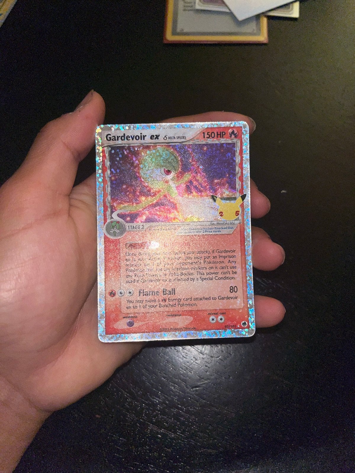 Gardevoir ex Celebrations Mint Pokémon Kaart, Ophalen of Verzenden, Nieuw, Losse kaart, Foil