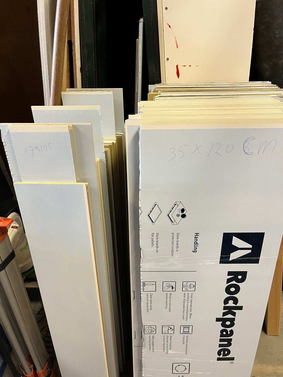 Rockpanel 6 mm, Doe-het-zelf en Verbouw, Ophalen, Nieuw