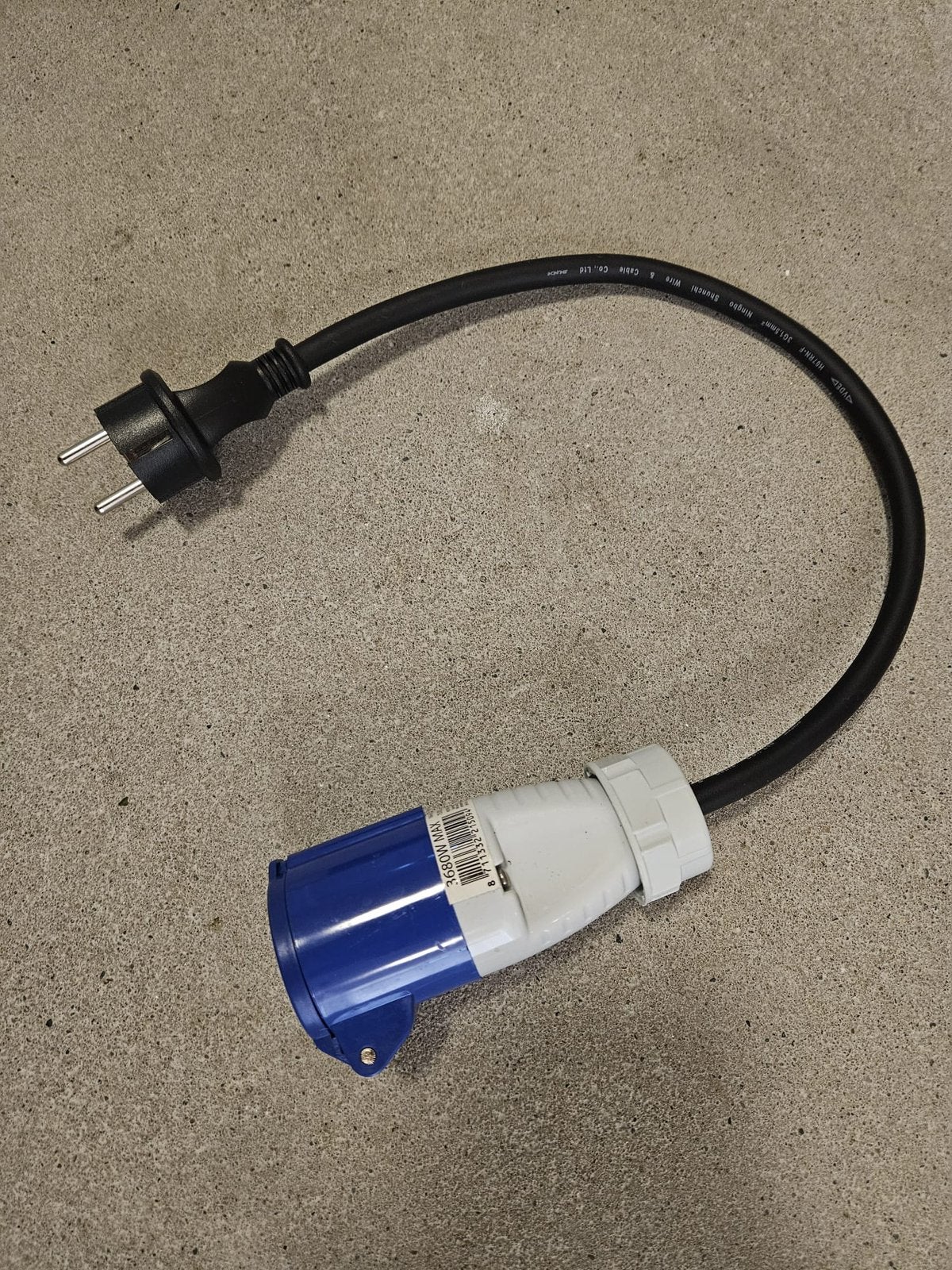 Verloopkabel, Ophalen, Nieuw