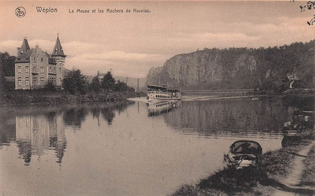 702-318-053 Wepion La Meuse Et Les Rochers De Neuviau, Verzenden, Voor 1920, Overig Europa
