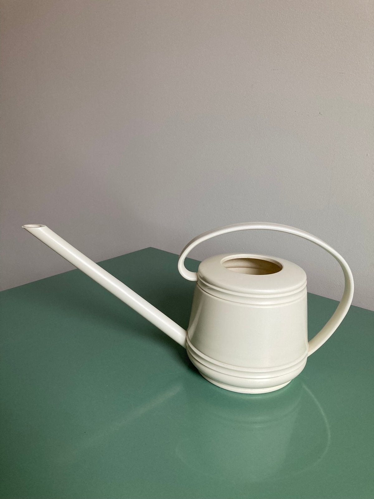 vintage plastic indoor watering can | Emsa, Ophalen of Verzenden, Zo goed als nieuw, Kunststof