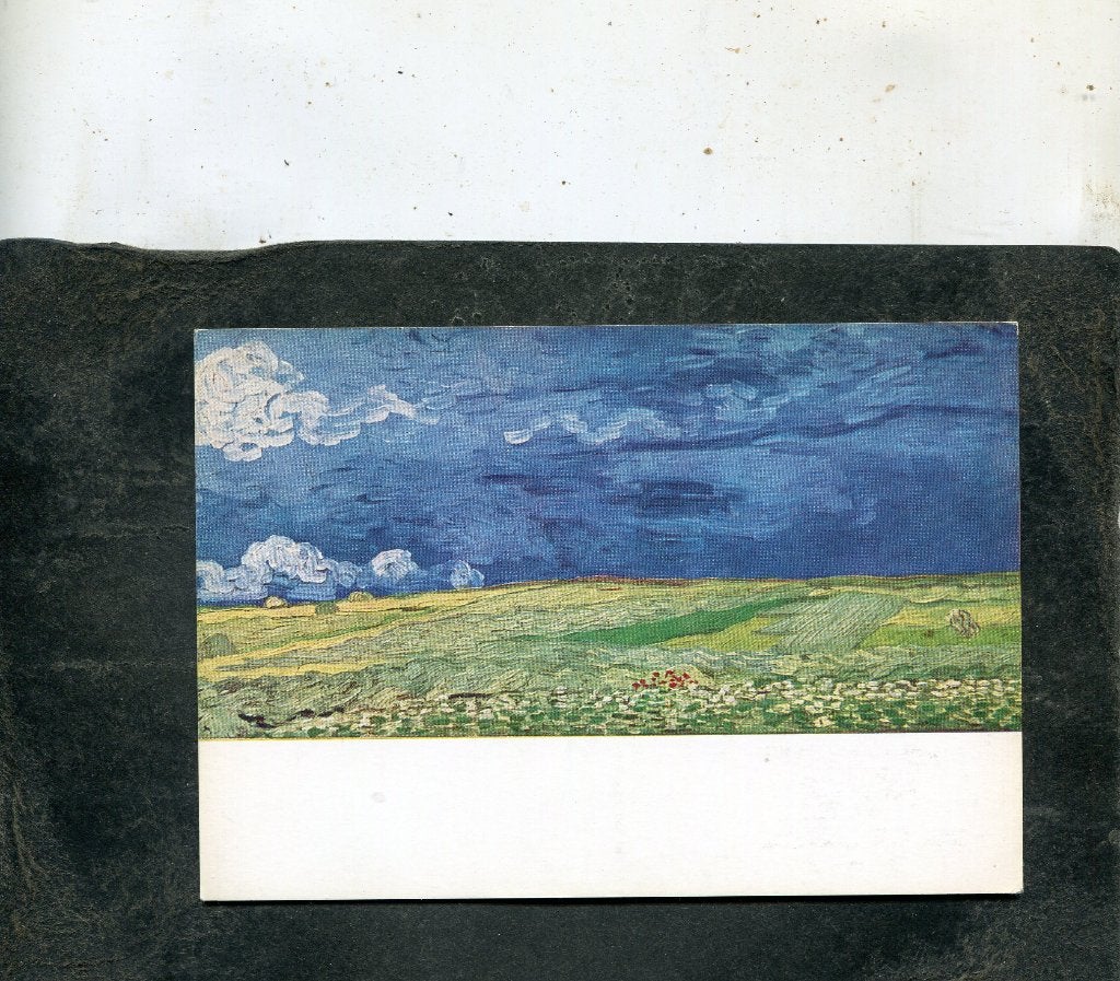 Ansicht Vincent van Gogh - Velden met blauwe lucht, Verzenden, 1980 tot heden, Ongelopen
