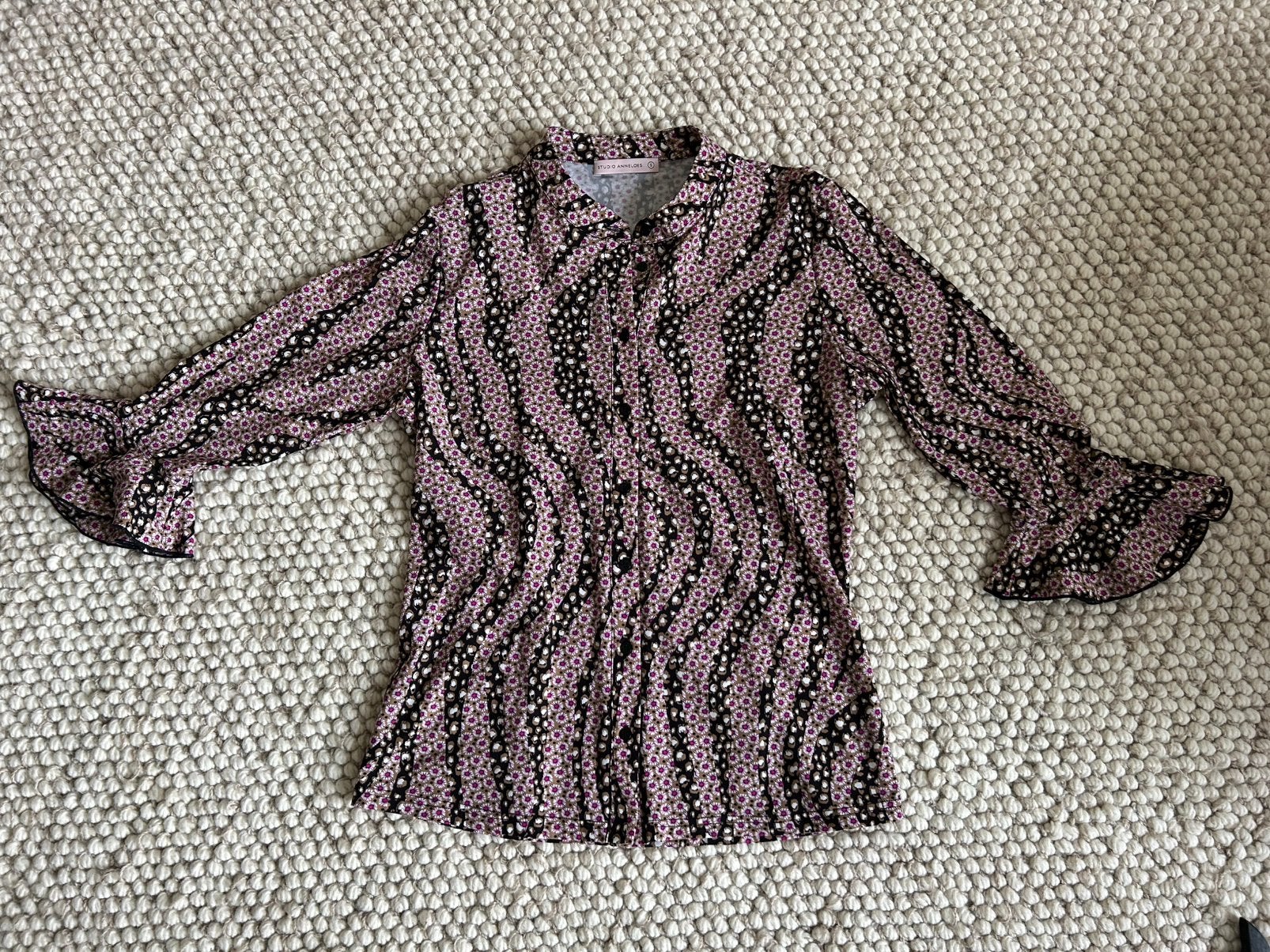 Blouse Studio Anneloes maat S, Ophalen of Verzenden, Zo goed als nieuw, Maat 36 (S), Beige