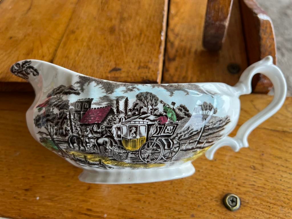Sauskom, Myo, staffordshire porselein, Antiek en Kunst, Ophalen of Verzenden