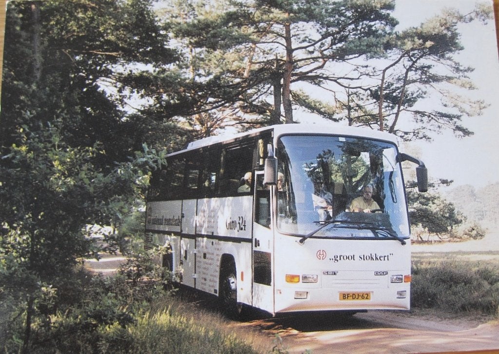 touringcar - bus - Groot Stokkert, Verzenden, 1960 tot 1980, Ongelopen, Voertuig