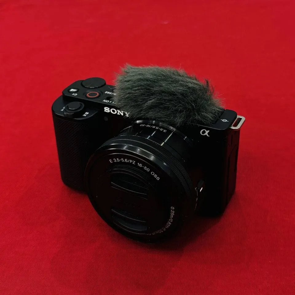 Sony Alpha ZV-E10 Kit 16-50mm, Ophalen of Verzenden, Zo goed als nieuw, Sony, Geen optische zoom