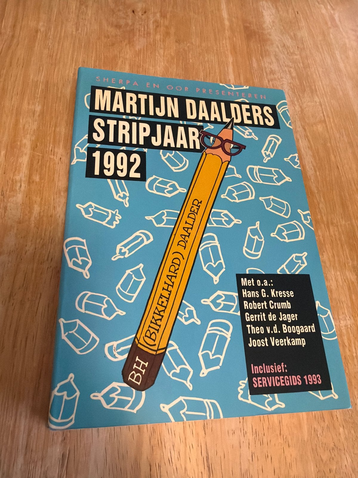 Martijn Daalders Stripjaar 1992 - Inclusief Servicegids 1993, Eén stripboek, Ophalen of Verzenden, Gelezen