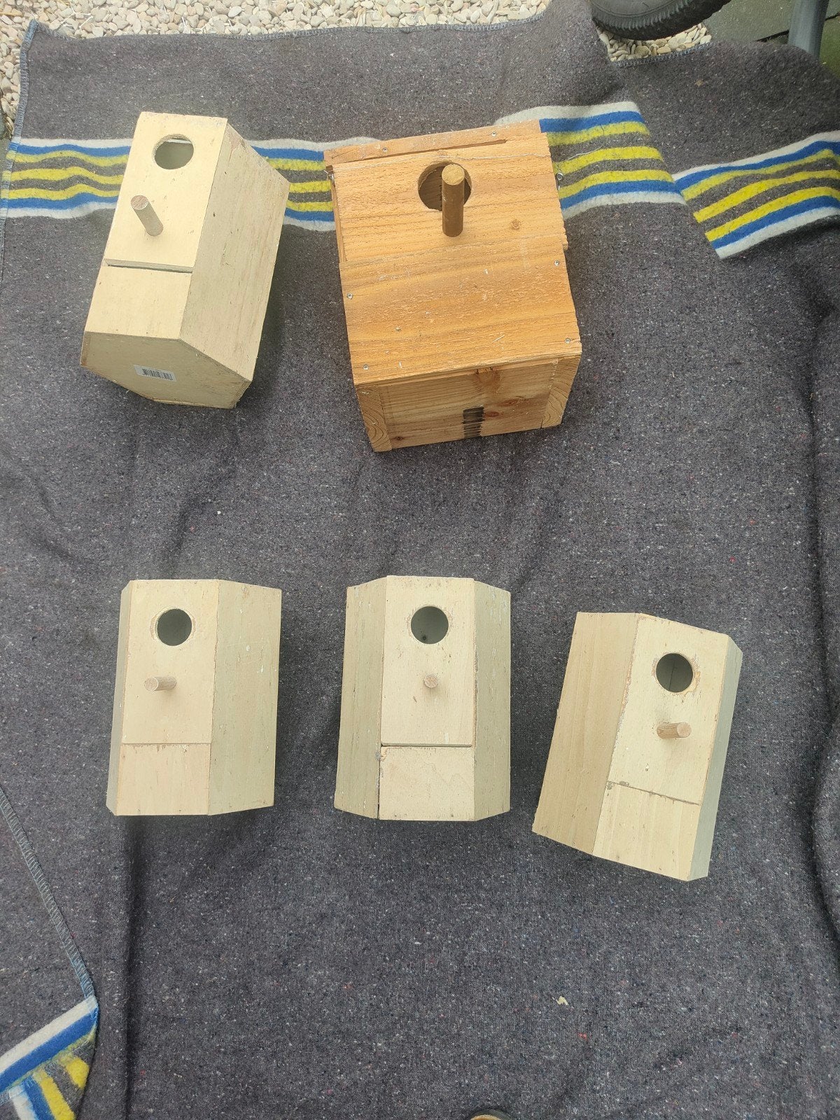 nest / broedkastjes, Ophalen, Gebruikt, Hout, Broedkooi of Kweekkooi