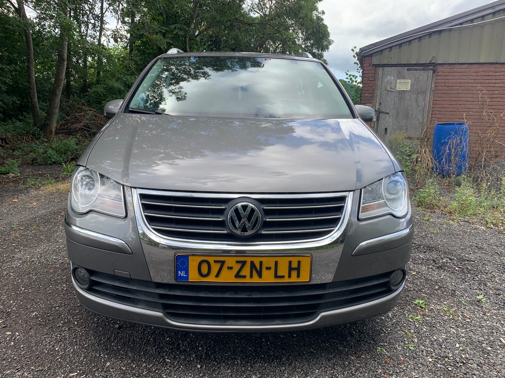 Volkswagen Touran 2.0 TDI Highline 7P AUTOMAAT 2008, Auto's, Volkswagen, Zwart, 4 cilinders, 7 stoelen, Origineel Nederlands