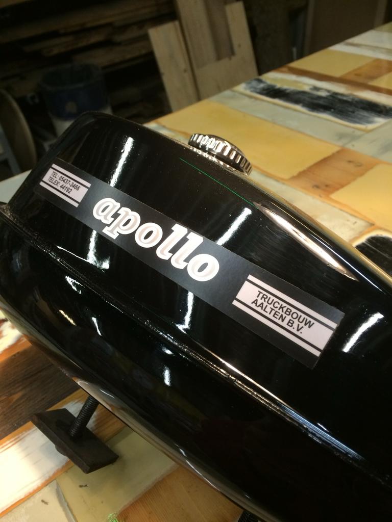 Stickers voor Bakbrommer Apollo gazelle, Fietsen en Brommers, Ophalen, Nieuw