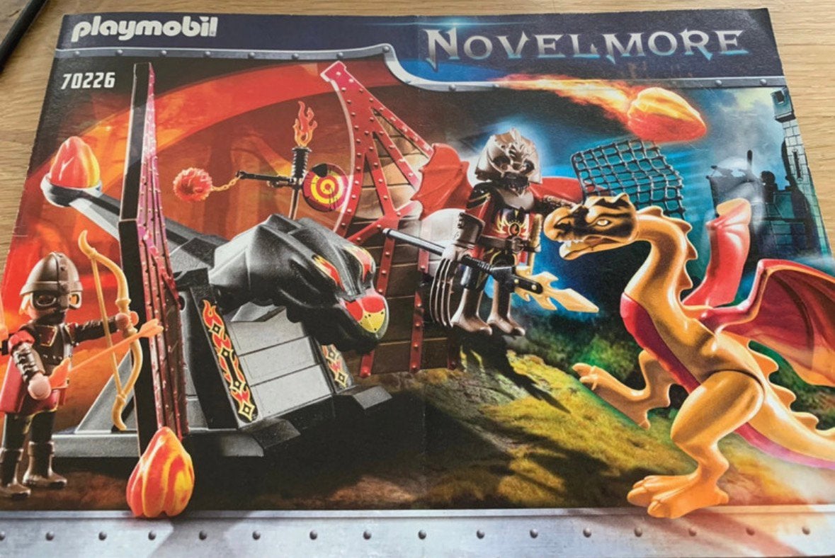 Playmobil Novelmore Draken Training met Tyragon en Archibald, Ophalen of Verzenden, Gebruikt