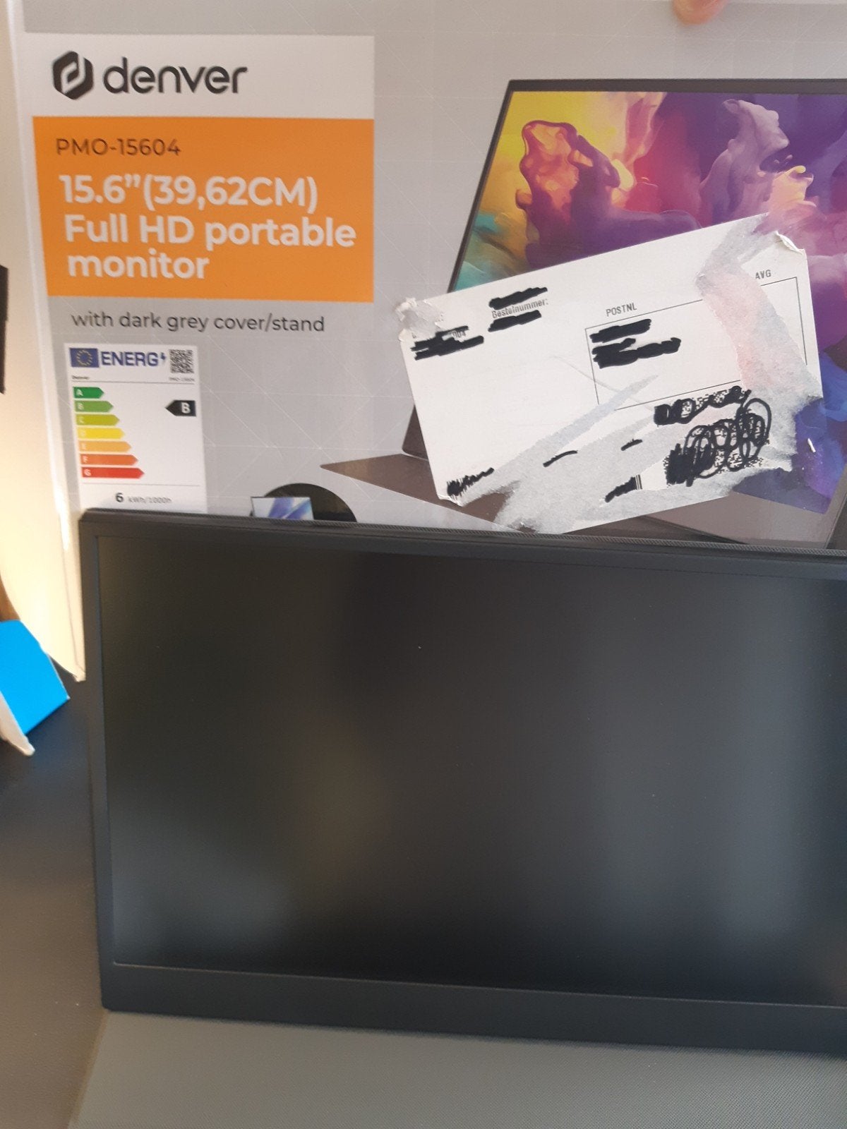 Denver PMO-15604 15.6" Full HD Draagbare Monitor, Gaming, Denver Electronics A/S, Ingebouwde speakers, IPS