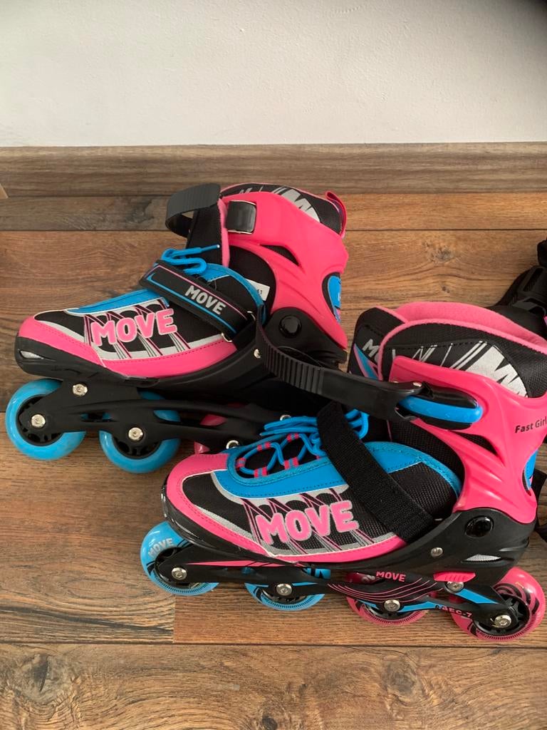 Inline skates Move fastgirl !!! Mt 38-40 nieuw!!!, Ophalen, Verstelbaar, Zo goed als nieuw
