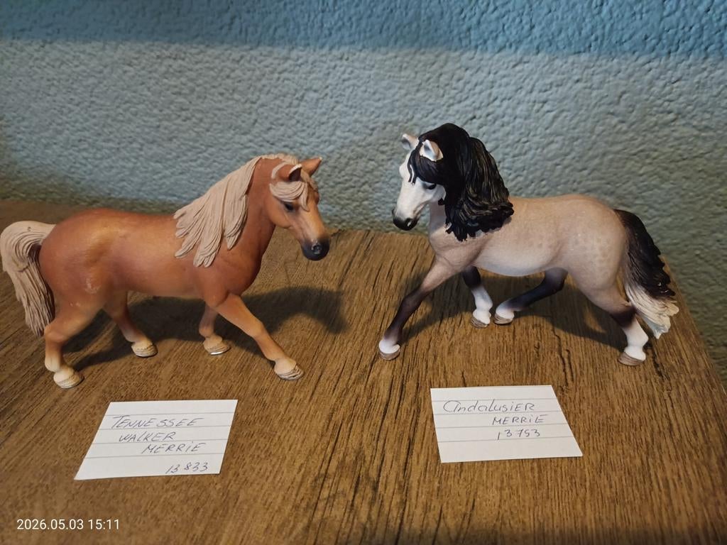 Schleich Tennessee walker en Andalusier merries, Eén persoon, Overige typen