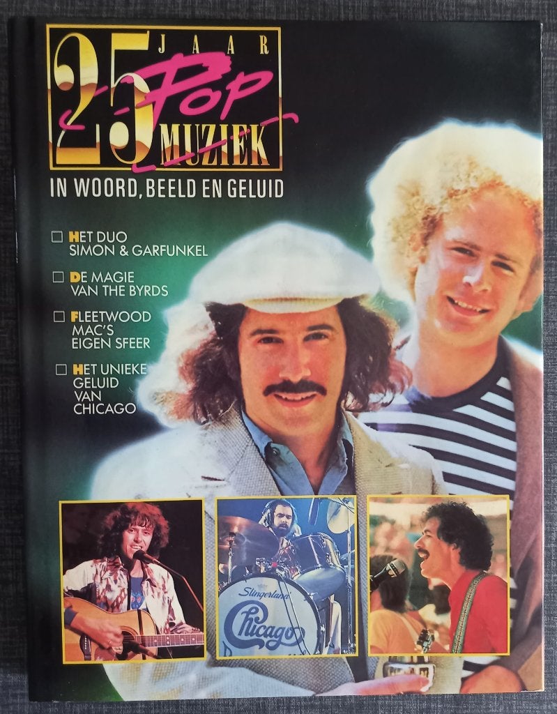 25 jaar popmuziek 1969-1970, Ophalen of Verzenden, Gelezen, Algemeen