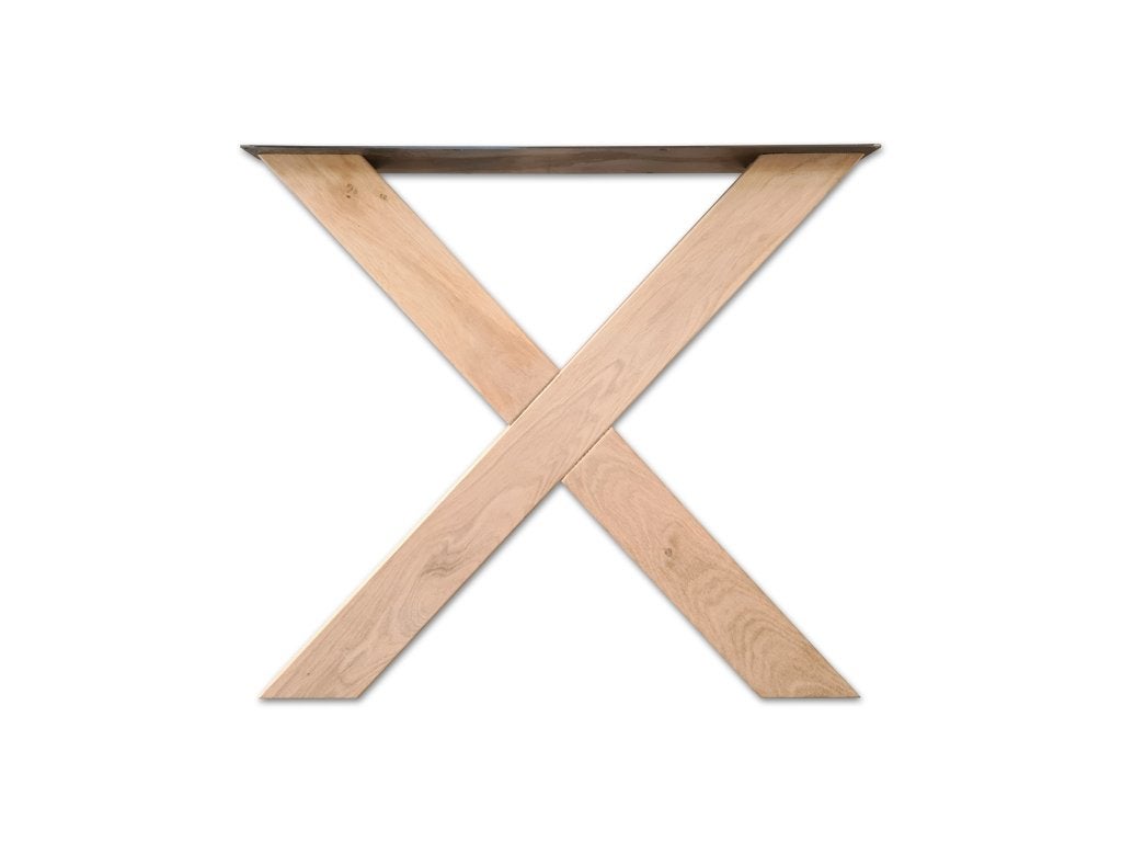Tafelpoot | Massief eiken | Bartafelpoten | Eettafel poten, Niet ingevuld, Tafelpoot, 50 tot 100 cm, Nieuw