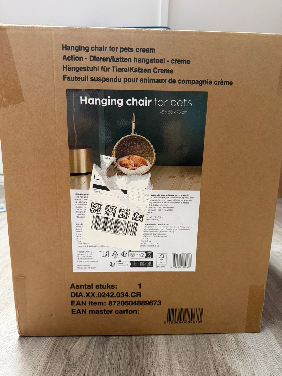 Hang mat, Dieren en Toebehoren, Katten-accessoires, Ophalen, Nieuw
