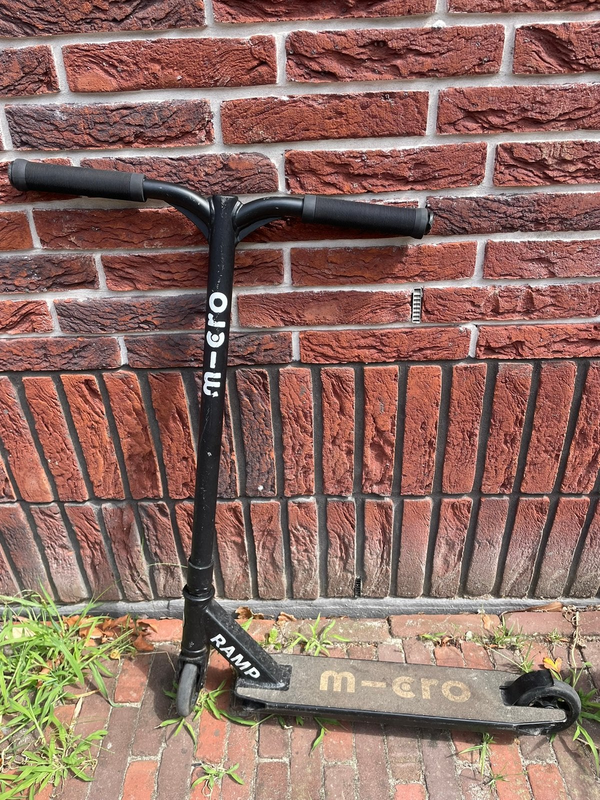 Stuntstep Micro ramp zwart, Fietsen en Brommers, Ophalen, Gebruikt, Gewone step