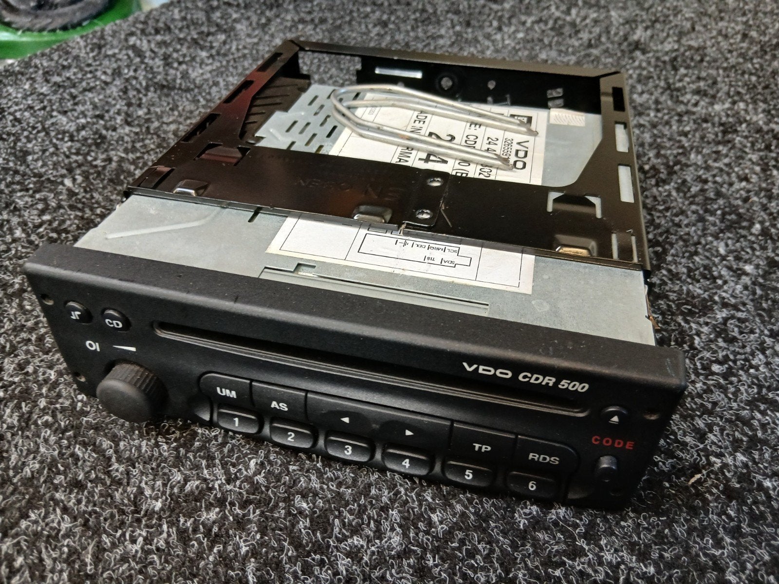 vdo cdr 500 autoradio GM, Ophalen of Verzenden, Gebruikt