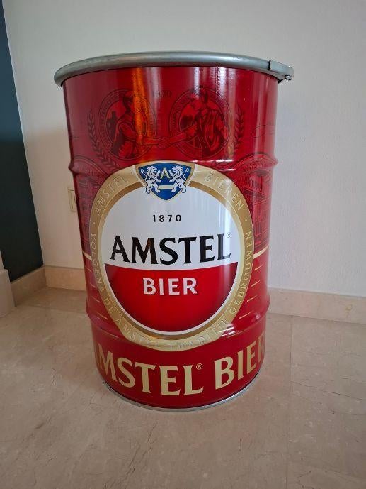 DrumGrill bbq Amstel Bier, Tuin en Terras, Houtskoolbarbecues, Ophalen, Nieuw, DrumGrill