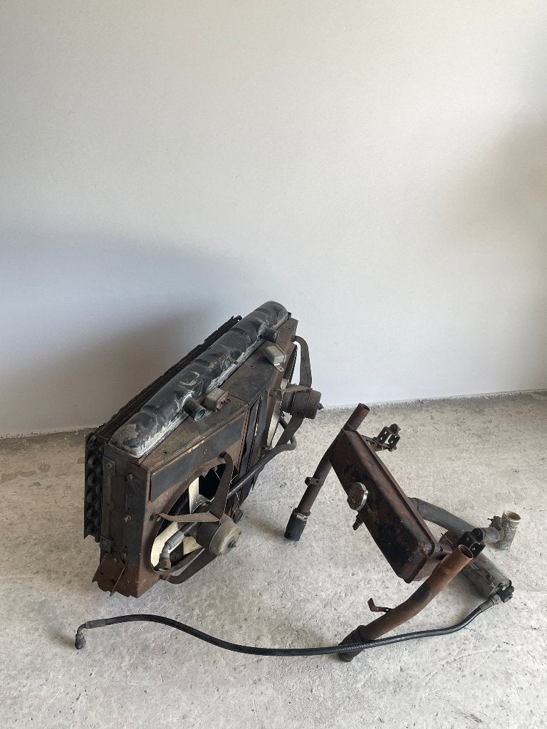 jaguar e type v12 radiator met ventilatoren, Ophalen of Verzenden, Gebruikt, Jaguar