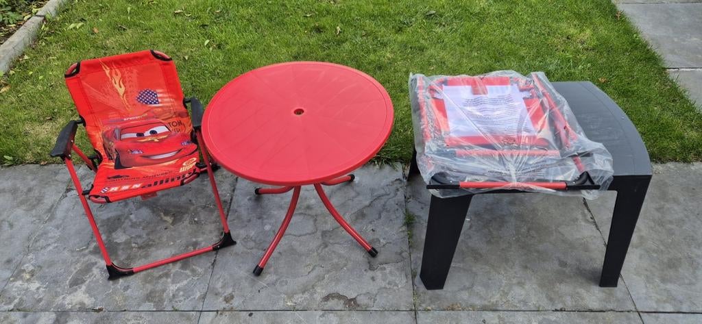 Tuinset kinderen Cars, Kinderen en Baby's, Ophalen, Zo goed als nieuw, Kunststof