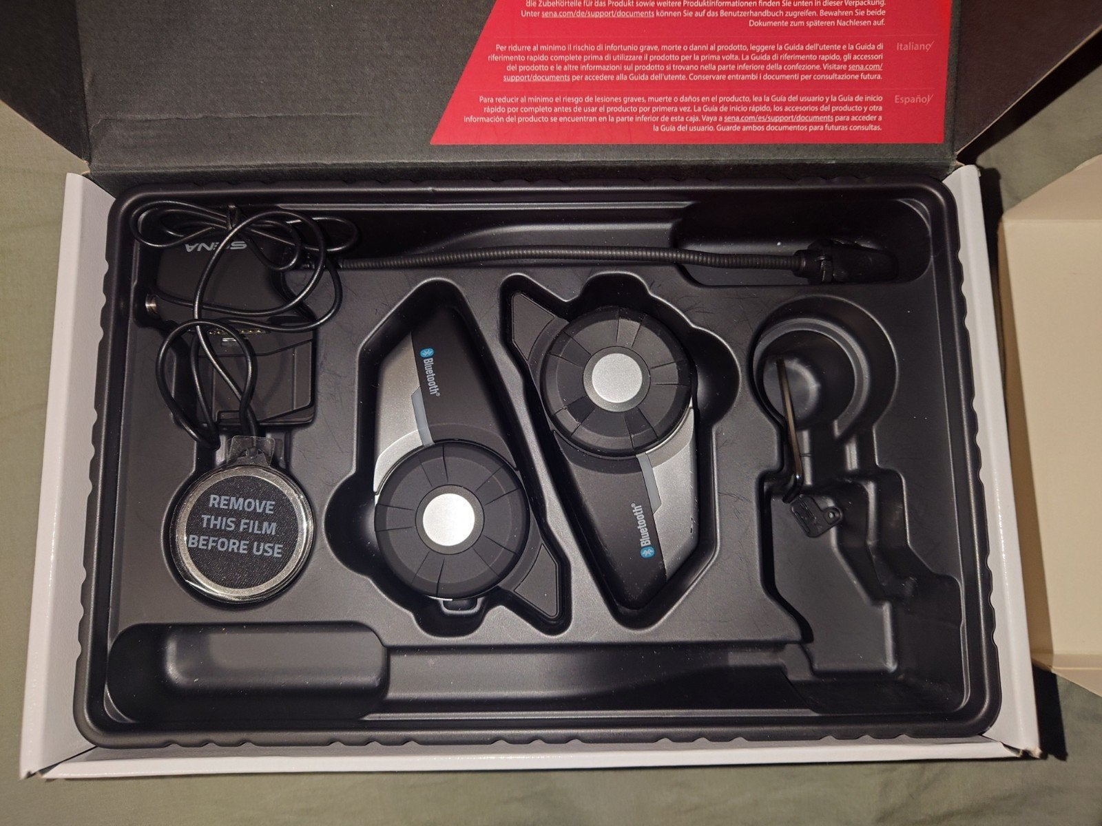 Sena 20S Evo Bluetooth Communicatiesysteem voor Motorfiets, Ophalen of Verzenden