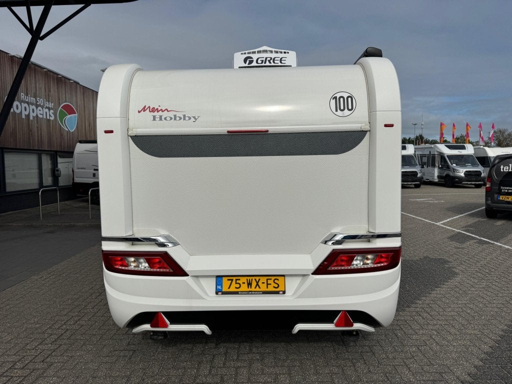 Hobby Prestige 540 FU 2019 Mover,Airco,Luifel!!, Standaardzit, Schokbreker, Bedrijf, 5 tot 6 meter