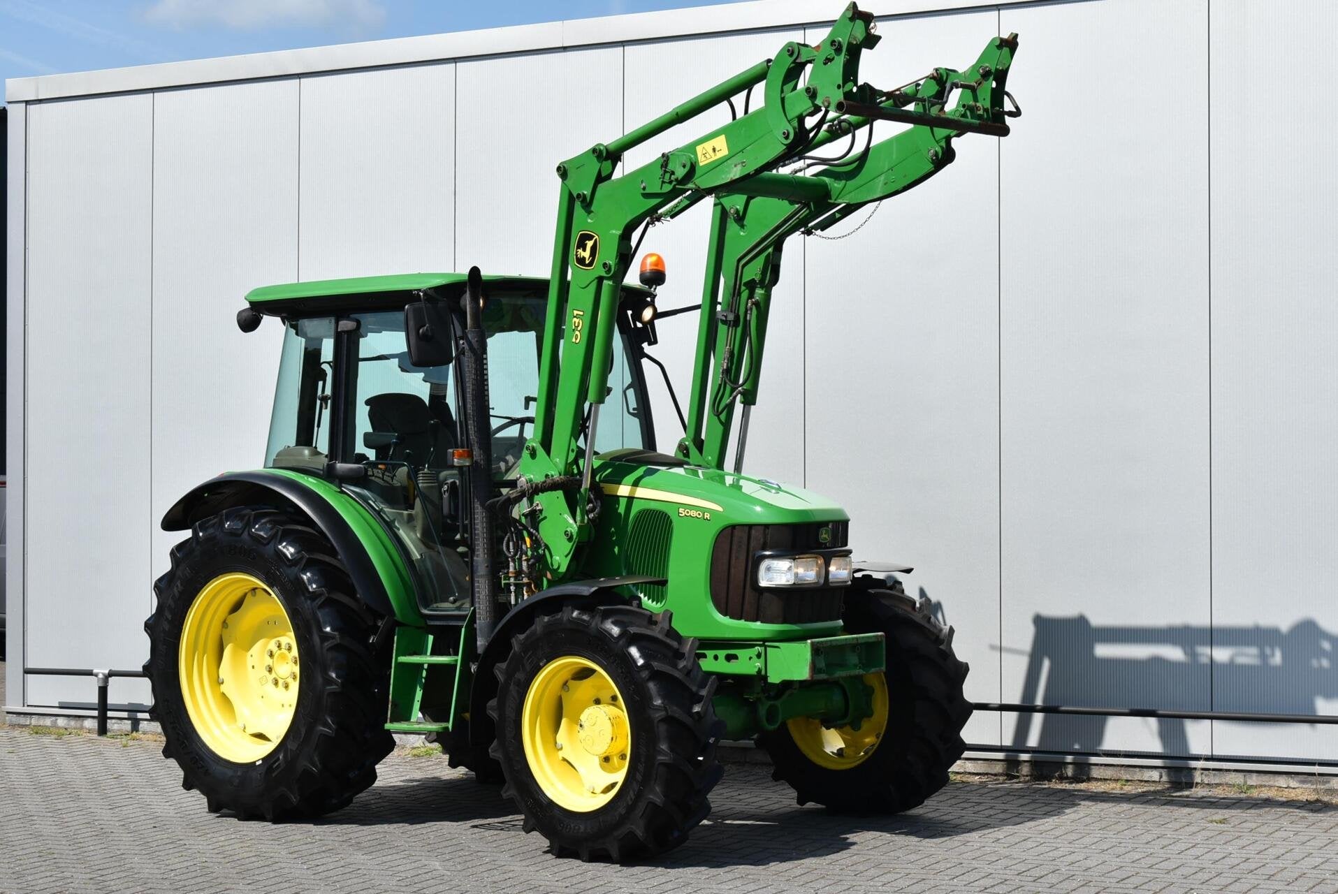 John Deere 5080R 2010 Airco 1109 Uur! Voorlader netjes Marge, John Deere, 80 tot 120 Pk, Tot 2500, 7921jj
