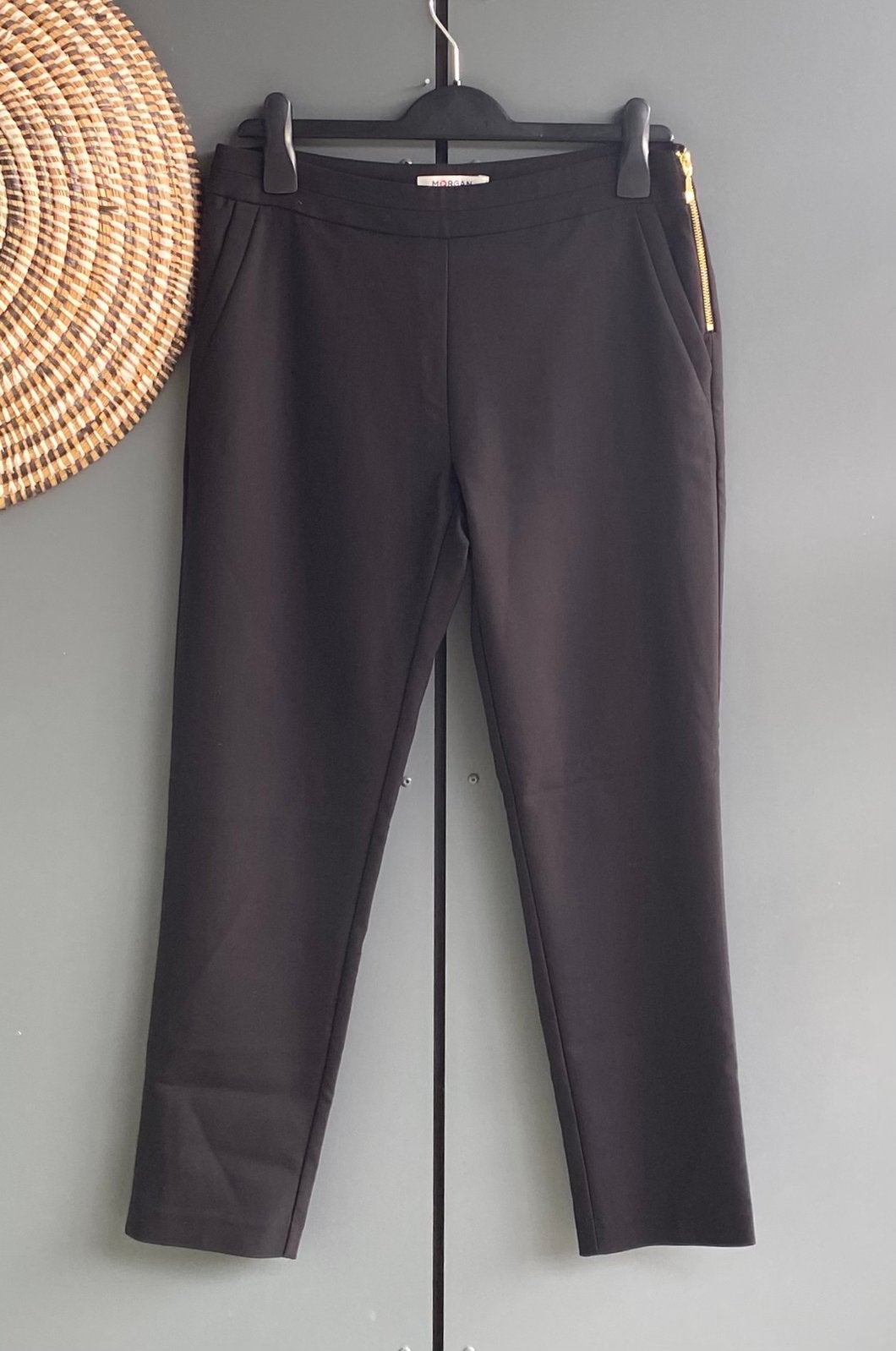 Prachtige broek van MORGAN..mt:40, Maat 38/40 (M), B, Verzenden, Zwart