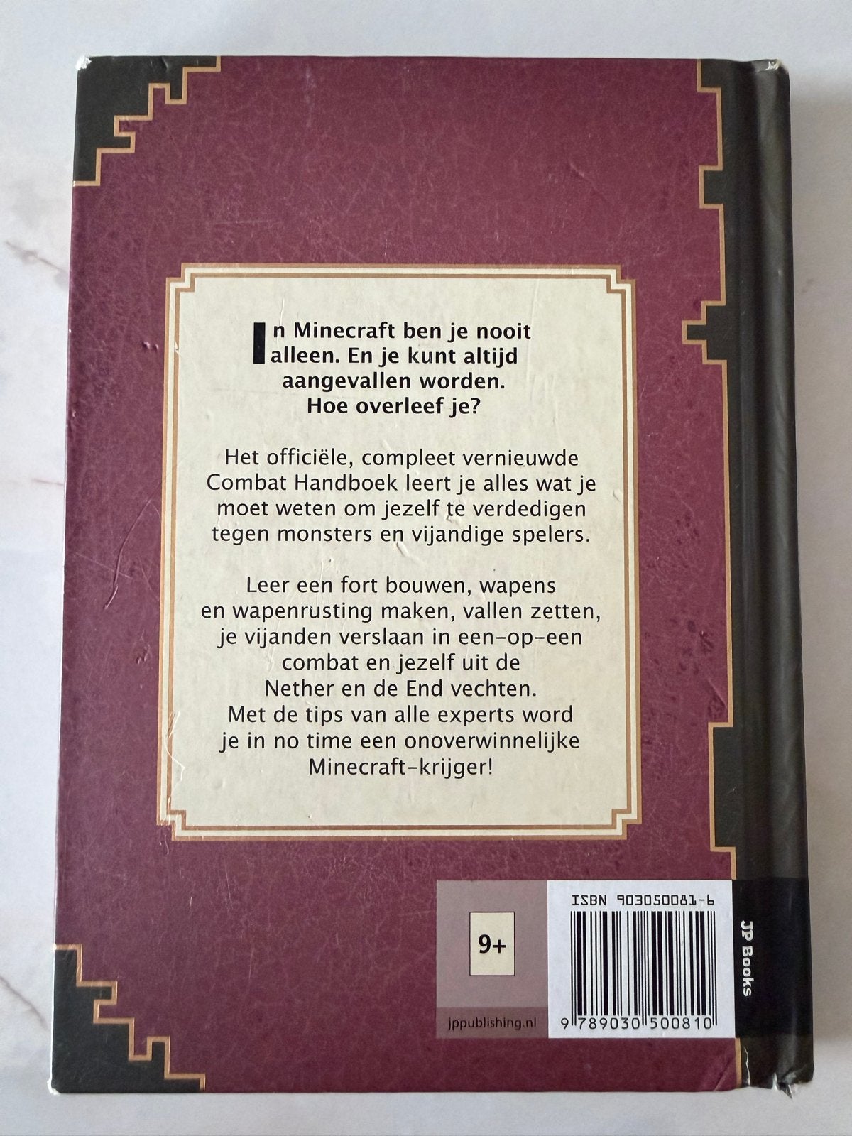 Minecraft Combat Handboek - De Update (Redelijke staat), Boeken, Ophalen of Verzenden, Gelezen
