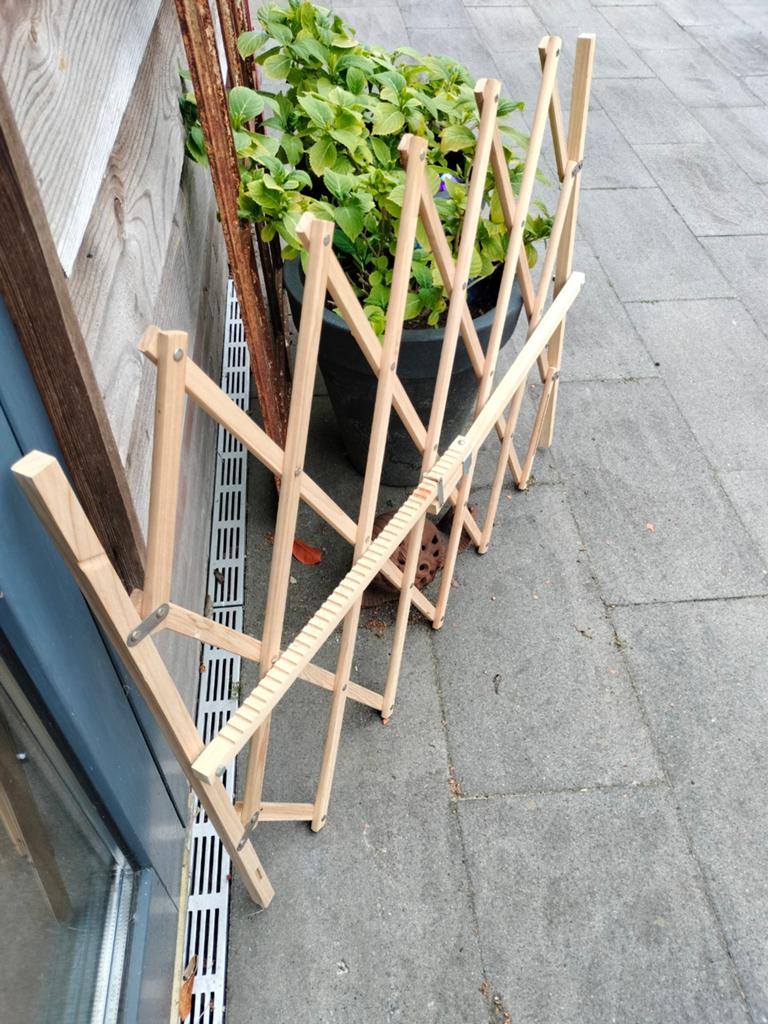 Houten traphekje., Kinderen en Baby's, Traphekjes, Ophalen, Gebruikt, Hout