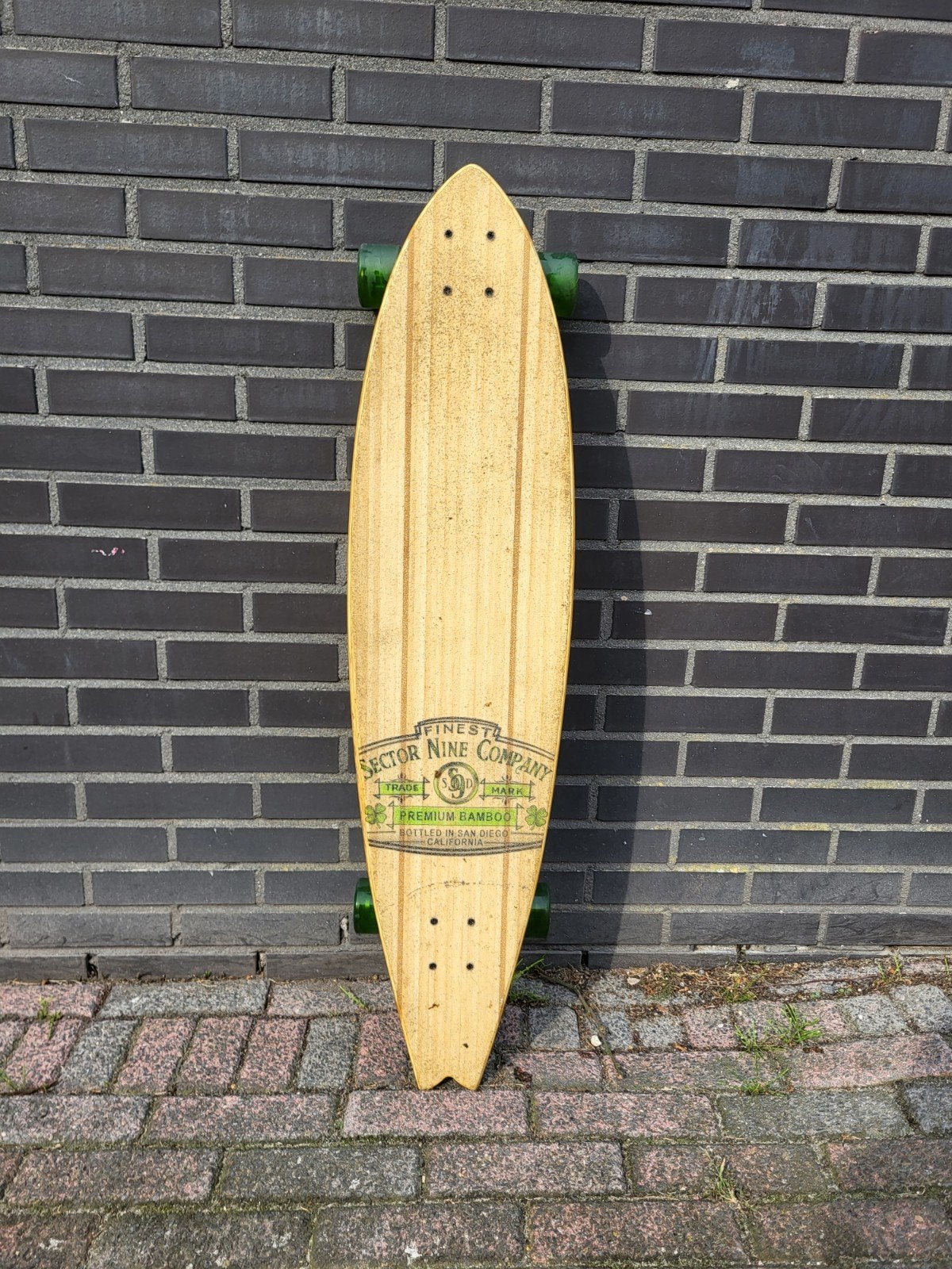 Longboard Sector 9 Bamboe, Ophalen, Zo goed als nieuw, Skateboard, Longboard